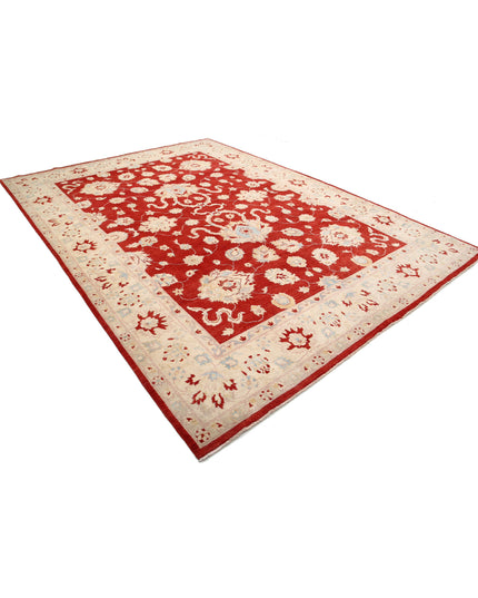 Ziegler 8' 11" X 12' 5" Hand Knotted Wool Rug 8' 11" X 12' 5" (272 X 379) / Rust / Wool