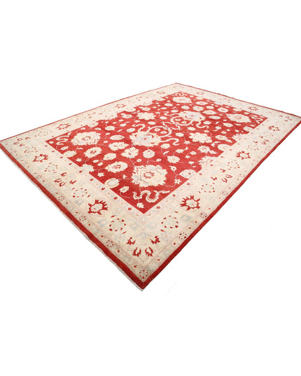 Ziegler 8' 11" X 12' 5" Hand Knotted Wool Rug 8' 11" X 12' 5" (272 X 379) / Rust / Wool
