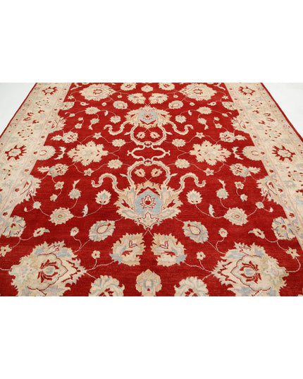 Ziegler 8' 11" X 12' 5" Hand Knotted Wool Rug 8' 11" X 12' 5" (272 X 379) / Rust / Wool