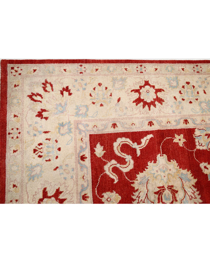 Ziegler 8' 11" X 12' 5" Hand Knotted Wool Rug 8' 11" X 12' 5" (272 X 379) / Rust / Wool