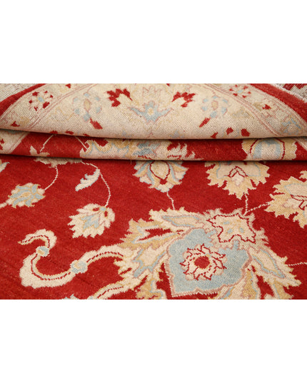Ziegler 8' 11" X 12' 5" Hand Knotted Wool Rug 8' 11" X 12' 5" (272 X 379) / Rust / Wool
