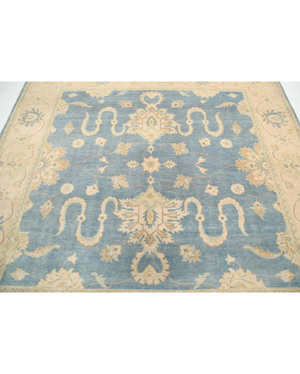 Ziegler 7' 9" X 7' 9" Hand Knotted Wool Rug 7' 9" X 7' 9" (236 X 236) / Blue / Wool