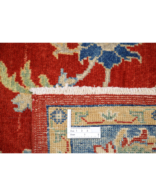 Ziegler 6' 0" X 8' 10" Hand Knotted Wool Rug 6' 0" X 8' 10" (183 X 269) / Red / Wool