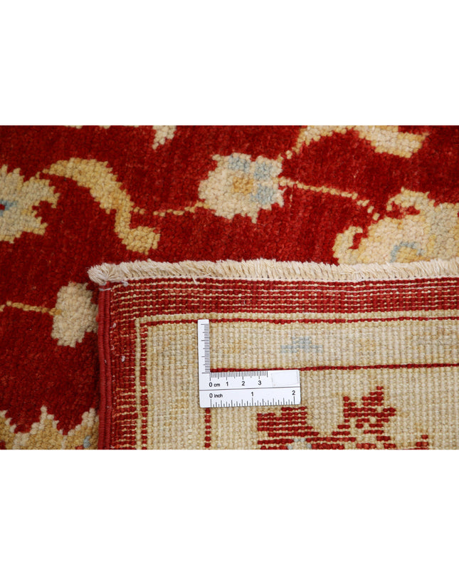 Ziegler 5' 1" X 7' 0" Hand Knotted Wool Rug 5' 1" X 7' 0" (155 X 213) / Red / Wool