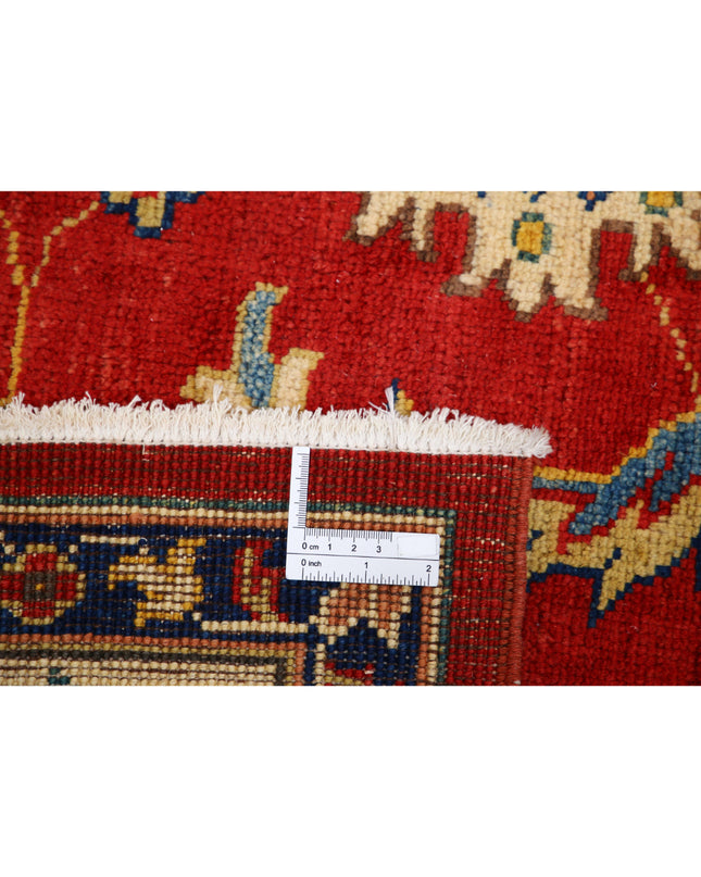 Ziegler 6' 6" X 9' 2" Hand Knotted Wool Rug 6' 6" X 9' 2" (198 X 280) / Rust / Wool