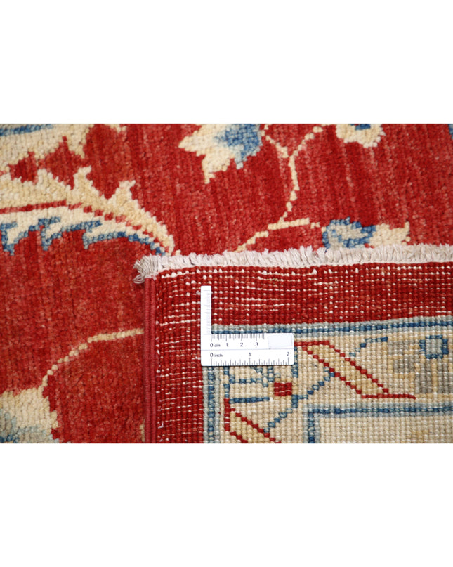 Ziegler 8' 10" X 11' 10" Hand Knotted Wool Rug 8' 10" X 11' 10" (269 X 361) / Rust / Wool