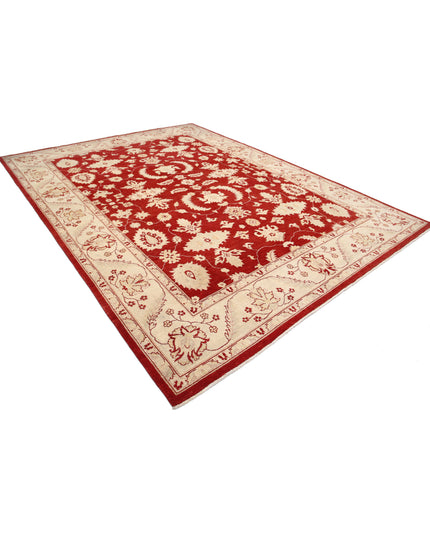 Ziegler 9' 0" X 11' 11" Hand Knotted Wool Rug 9' 0" X 11' 11" (274 X 363) / Rust / Wool