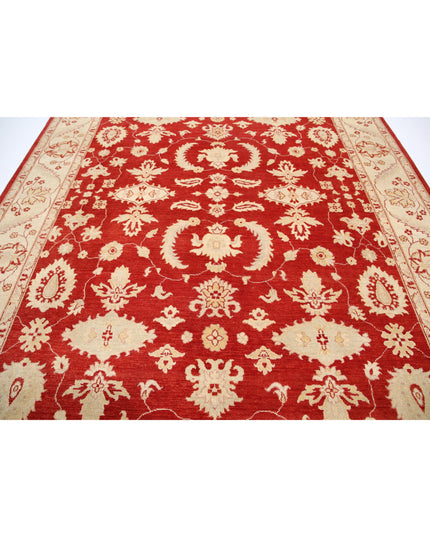 Ziegler 9' 0" X 11' 11" Hand Knotted Wool Rug 9' 0" X 11' 11" (274 X 363) / Rust / Wool