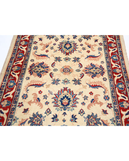 Ziegler 3' 11" X 5' 11" Hand Knotted Wool Rug 3' 11" X 5' 11" (119 X 180) / Ivory / Wool