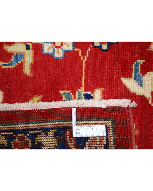 Ziegler 6' 6" X 10' 1" Hand Knotted Wool Rug 6' 6" X 10' 1" (198 X 307) / Red / Wool