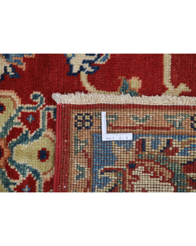Ziegler 5' 0" X 6' 6" Hand Knotted Wool Rug 5' 0" X 6' 6" (152 X 198) / Red / Wool