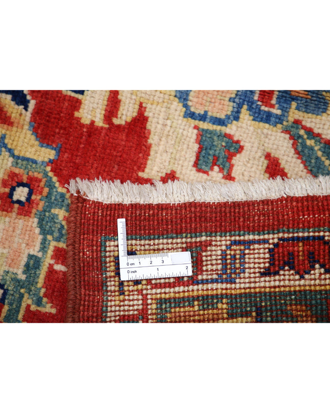 Ziegler 4' 8" X 6' 9" Hand Knotted Wool Rug 4' 8" X 6' 9" (142 X 206) / Red / Wool