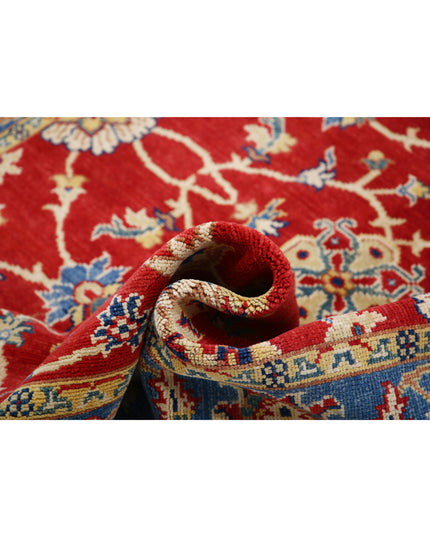 Ziegler 5' 0" X 6' 4" Hand Knotted Wool Rug 5' 0" X 6' 4" (152 X 193) / Red / Wool