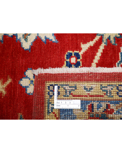 Ziegler 5' 0" X 6' 4" Hand Knotted Wool Rug 5' 0" X 6' 4" (152 X 193) / Red / Wool