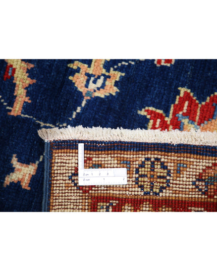 Ziegler 4' 6" X 6' 9" Hand Knotted Wool Rug 4' 6" X 6' 9" (137 X 206) / Blue / Wool