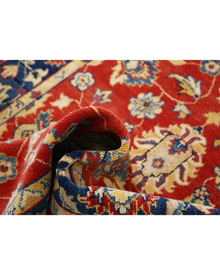 Ziegler 3' 10" X 5' 8" Hand Knotted Wool Rug 3' 10" X 5' 8" (117 X 173) / Red / Wool