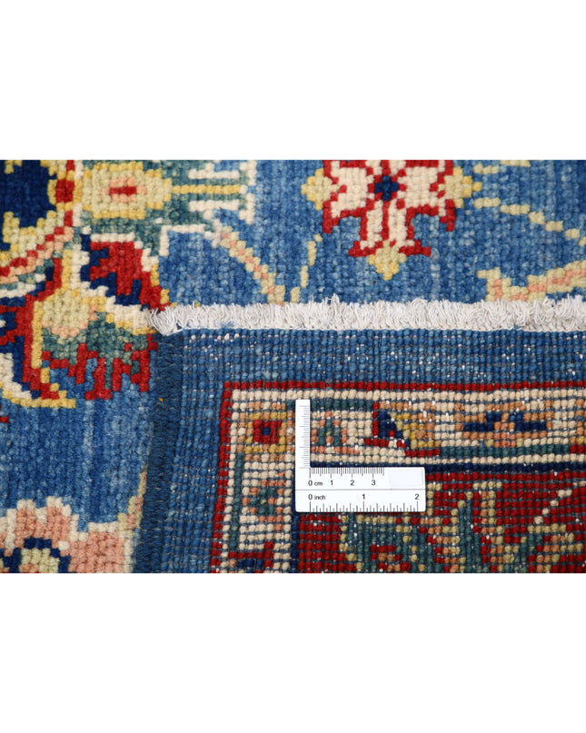 Ziegler 4' 2" X 6' 3" Hand Knotted Wool Rug 4' 2" X 6' 3" (127 X 191) / Blue / Wool