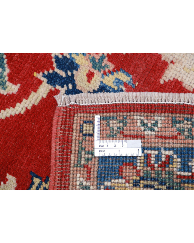 Ziegler 4' 0" X 6' 1" Hand Knotted Wool Rug 4' 0" X 6' 1" (122 X 185) / Red / Wool