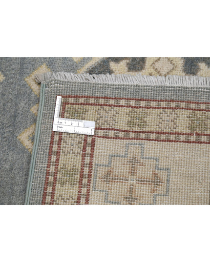 Ziegler 4' 0" X 6' 1" Hand Knotted Wool Rug 4' 0" X 6' 1" (122 X 185) / Grey / Wool