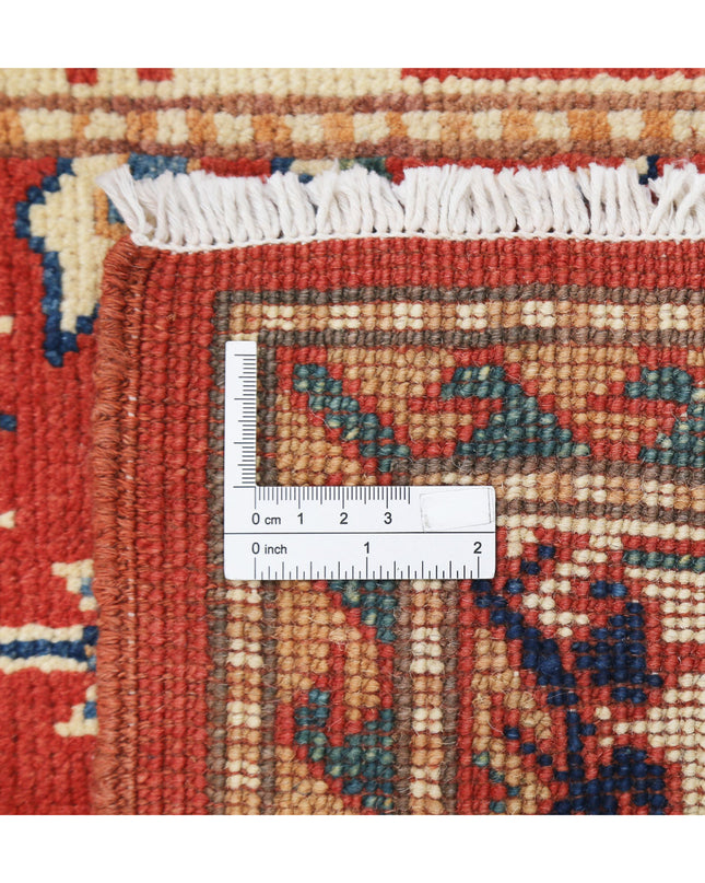 Ziegler 3' 0" X 5' 1" Hand Knotted Wool Rug 3' 0" X 5' 1" (91 X 155) / Red / Wool