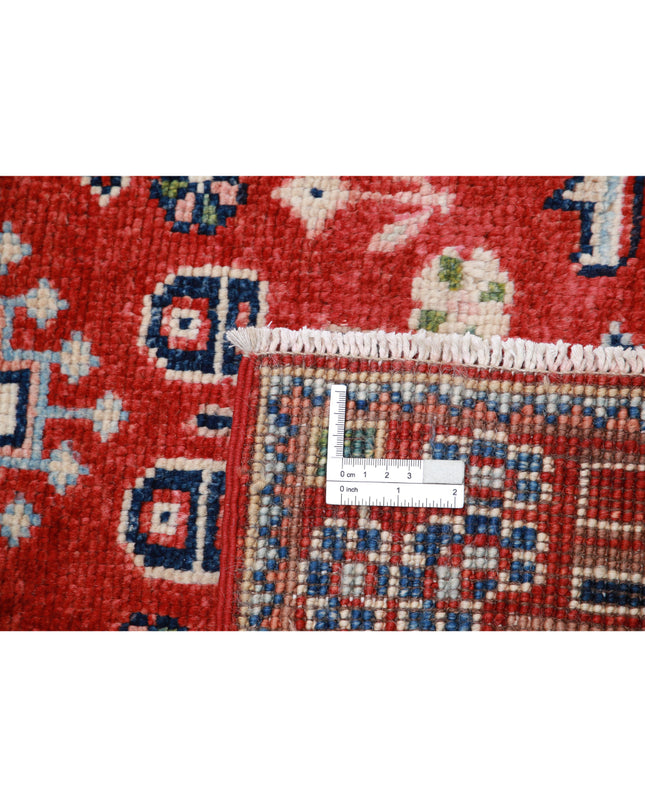 Ziegler 3' 4" X 5' 0" Hand Knotted Wool Rug 3' 4" X 5' 0" (101 X 152) / Red / Wool
