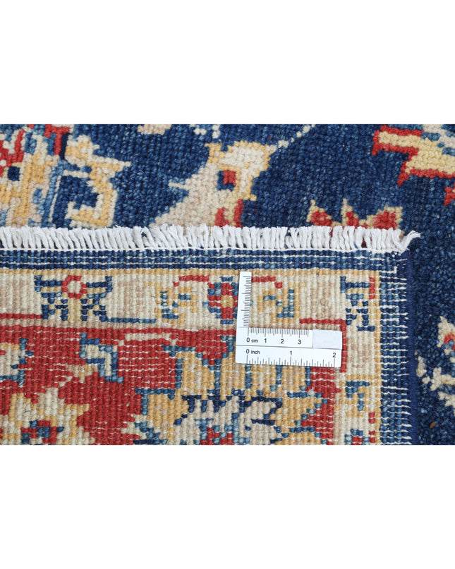 Ziegler 3' 3" X 4' 10" Hand Knotted Wool Rug 3' 3" X 4' 10" (99 X 147) / Blue / Wool