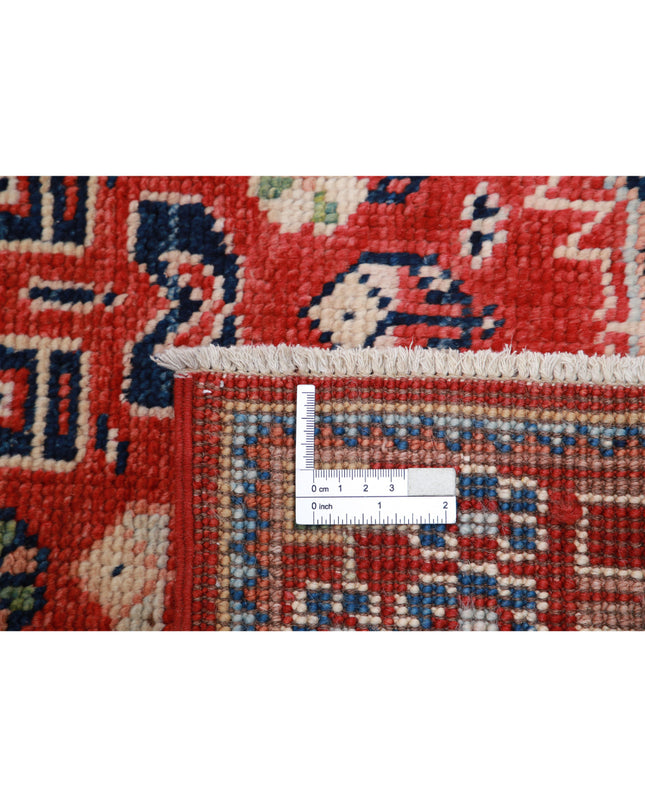 Ziegler 3' 3" X 4' 1" Hand Knotted Wool Rug 3' 3" X 4' 1" (99 X 124) / Red / Wool