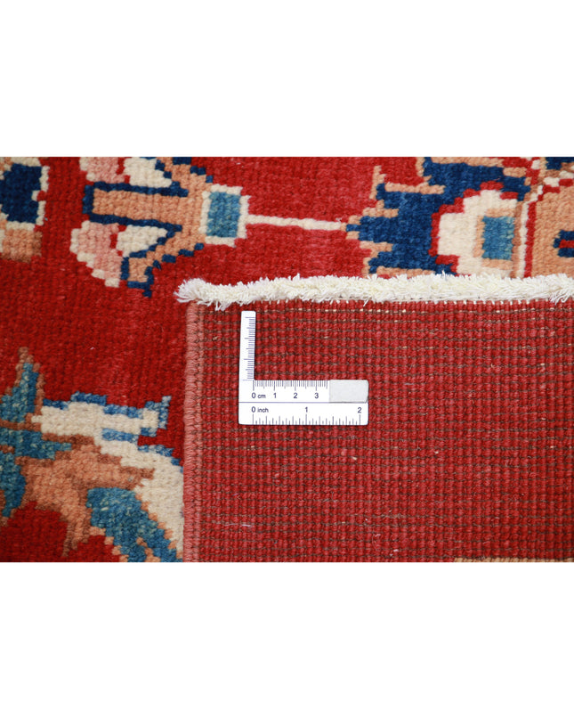 Ziegler 3' 0" X 4' 5" Hand Knotted Wool Rug 3' 0" X 4' 5" (91 X 135) / Red / Wool