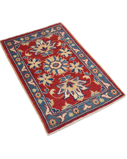 Ziegler 2' 2" X 3' 2" Hand Knotted Wool Rug 2' 2" X 3' 2" (66 X 97) / Red / Wool