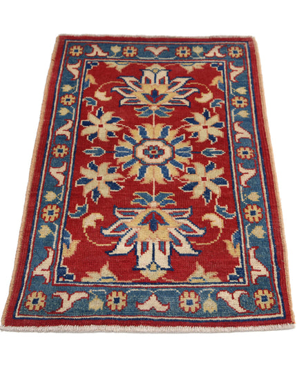Ziegler 2' 2" X 3' 2" Hand Knotted Wool Rug 2' 2" X 3' 2" (66 X 97) / Red / Wool