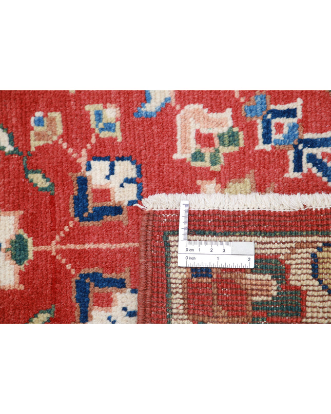 Ziegler 2' 0" X 2' 11" Hand Knotted Wool Rug 2' 0" X 2' 11" (61 X 89) / Red / Wool