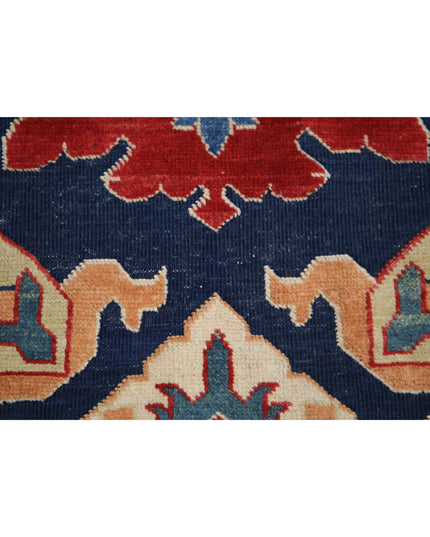 Ziegler 4' 0" X 6' 0" Hand Knotted Wool Rug 4' 0" X 6' 0" (122 X 183) / Blue / Wool