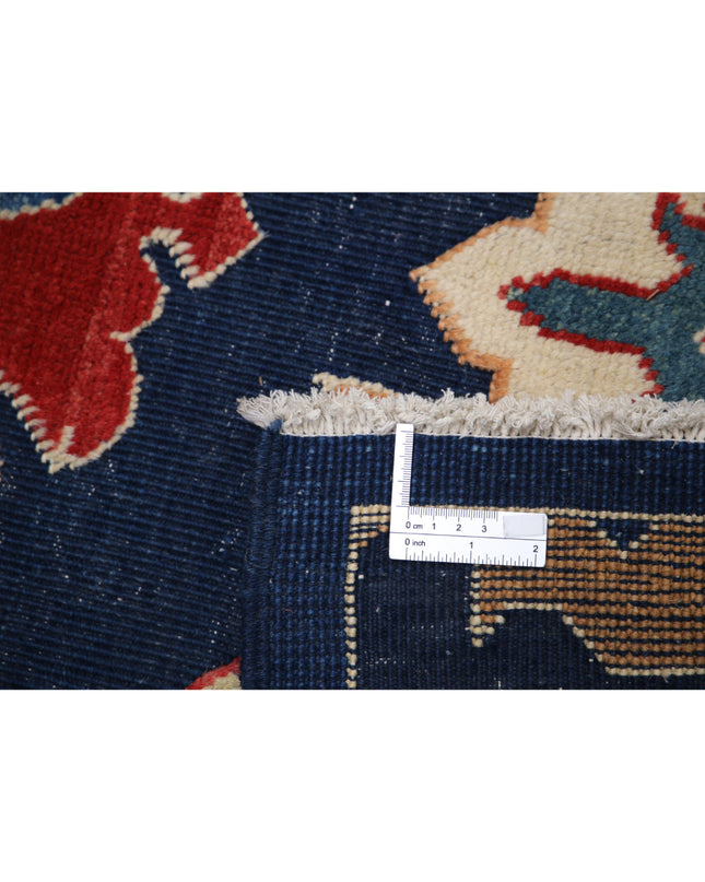 Ziegler 4' 0" X 6' 0" Hand Knotted Wool Rug 4' 0" X 6' 0" (122 X 183) / Blue / Wool