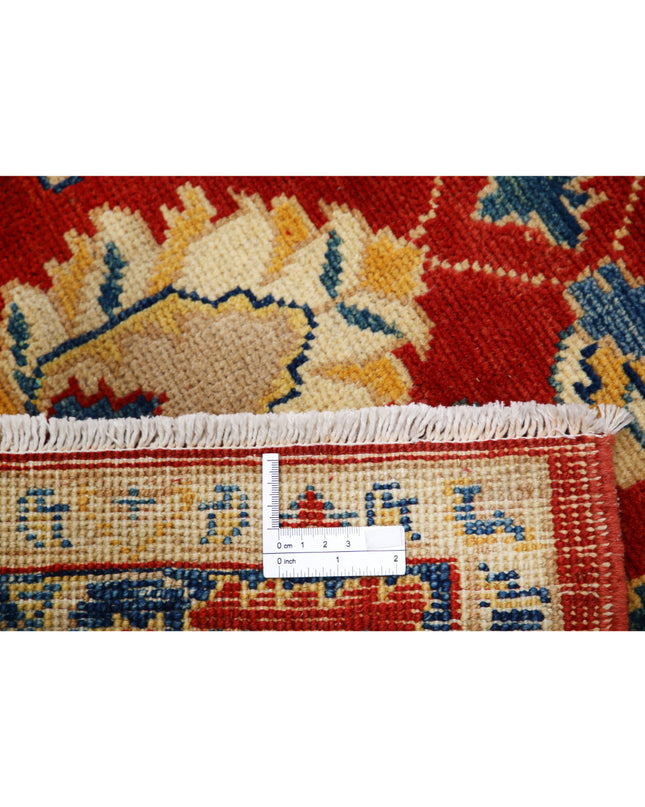 Ziegler 3' 11" X 6' 6" Hand Knotted Wool Rug 3' 11" X 6' 6" (119 X 198) / Red / Wool