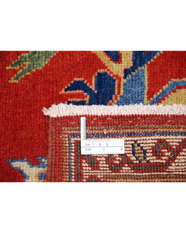 Ziegler 5' 0" X 6' 4" Hand Knotted Wool Rug 5' 0" X 6' 4" (152 X 193) / Red / Wool