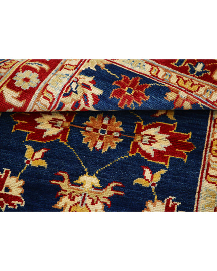 Ziegler 3' 0" X 4' 9" Hand Knotted Wool Rug 3' 0" X 4' 9" (91 X 145) / Blue / Wool