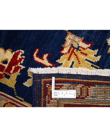 Ziegler 3' 0" X 4' 9" Hand Knotted Wool Rug 3' 0" X 4' 9" (91 X 145) / Blue / Wool