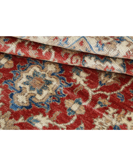 Ziegler 3' 10" X 5' 11" Hand Knotted Wool Rug 3' 10" X 5' 11" (117 X 180) / Red / Wool