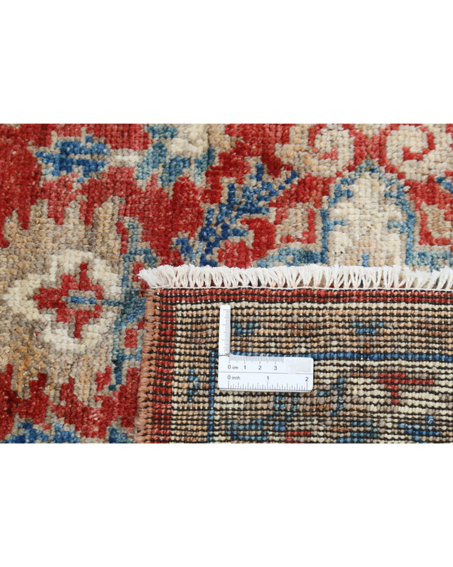 Ziegler 3' 10" X 5' 11" Hand Knotted Wool Rug 3' 10" X 5' 11" (117 X 180) / Red / Wool