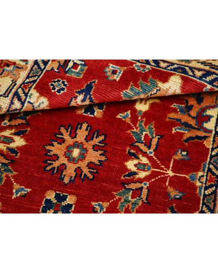 Ziegler 3' 1" X 5' 0" Hand Knotted Wool Rug 3' 1" X 5' 0" (94 X 152) / Red / Wool