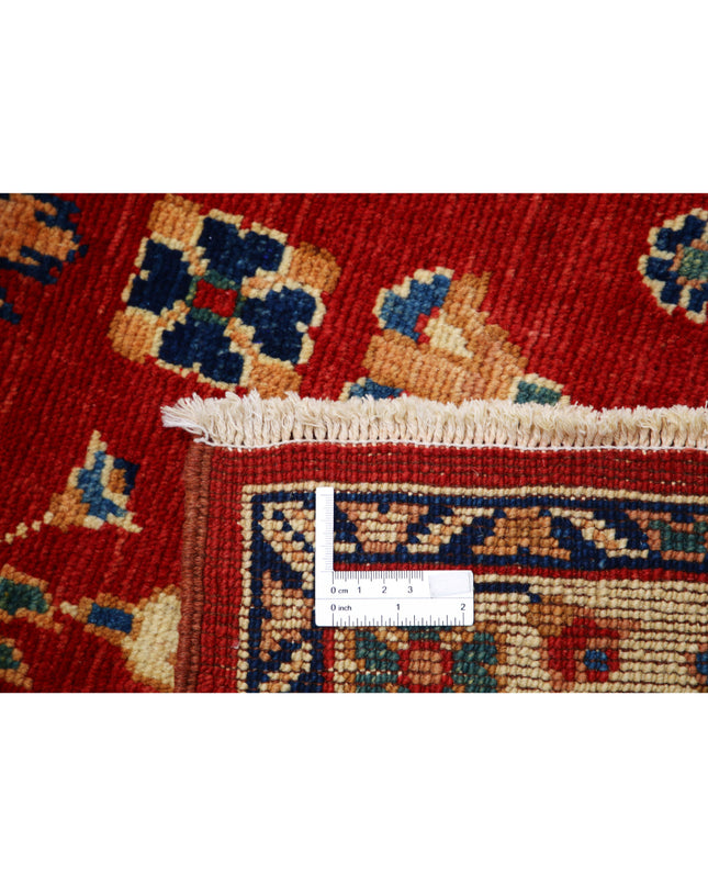 Ziegler 3' 1" X 5' 0" Hand Knotted Wool Rug 3' 1" X 5' 0" (94 X 152) / Red / Wool