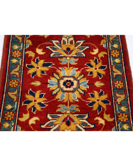Ziegler 2' 0" X 2' 11" Hand Knotted Wool Rug 2' 0" X 2' 11" (61 X 89) / Red / Wool