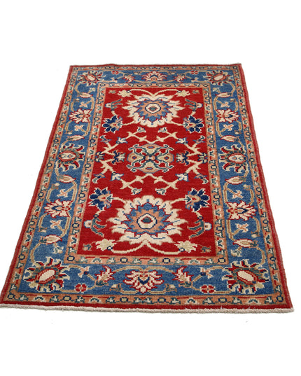 Ziegler 2' 9" X 4' 6" Hand Knotted Wool Rug 2' 9" X 4' 6" (84 X 137) / Red / Wool