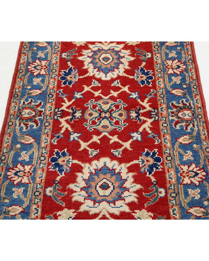 Ziegler 2' 9" X 4' 6" Hand Knotted Wool Rug 2' 9" X 4' 6" (84 X 137) / Red / Wool