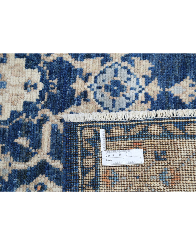 Ziegler 3' 11" X 5' 9" Hand Knotted Wool Rug 3' 11" X 5' 9" (119 X 175) / Blue / Wool