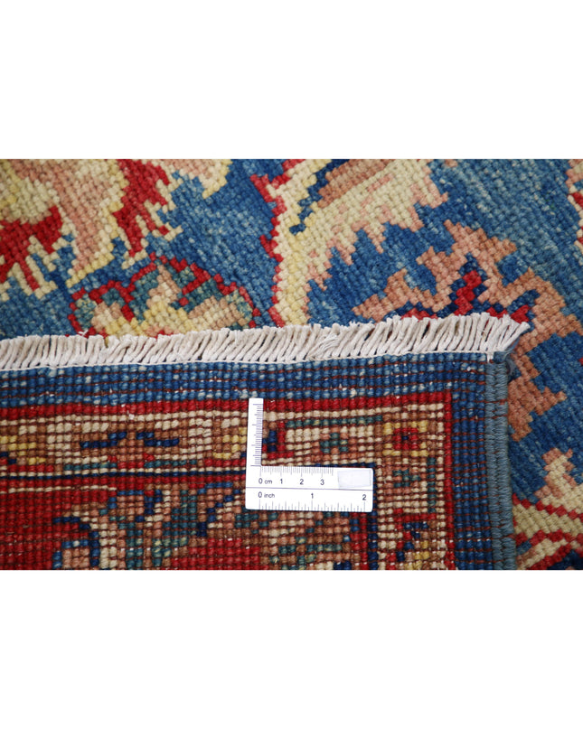 Ziegler 4' 2" X 5' 11" Hand Knotted Wool Rug 4' 2" X 5' 11" (127 X 180) / Blue / Wool