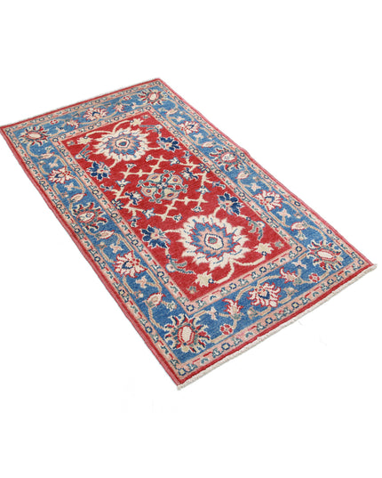 Ziegler 2' 7" X 4' 6" Hand Knotted Wool Rug 2' 7" X 4' 6" (79 X 137) / Red / Wool