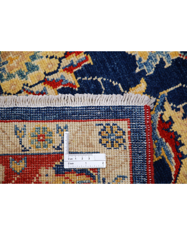 Ziegler 4' 8" X 6' 5" Hand Knotted Wool Rug 4' 8" X 6' 5" (142 X 196) / Blue / Wool