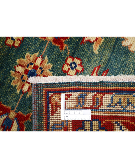 Ziegler 2' 10" X 4' 6" Hand Knotted Wool Rug 2' 10" X 4' 6" (86 X 137) / Green / Wool