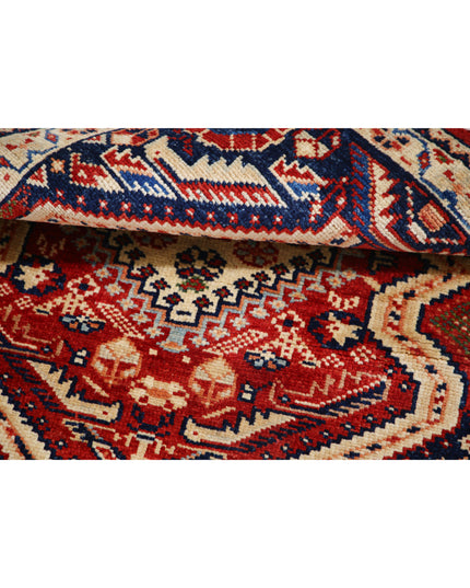 Ziegler 2' 8" X 3' 7" Hand Knotted Wool Rug 2' 8" X 3' 7" (81 X 109) / Red / Wool